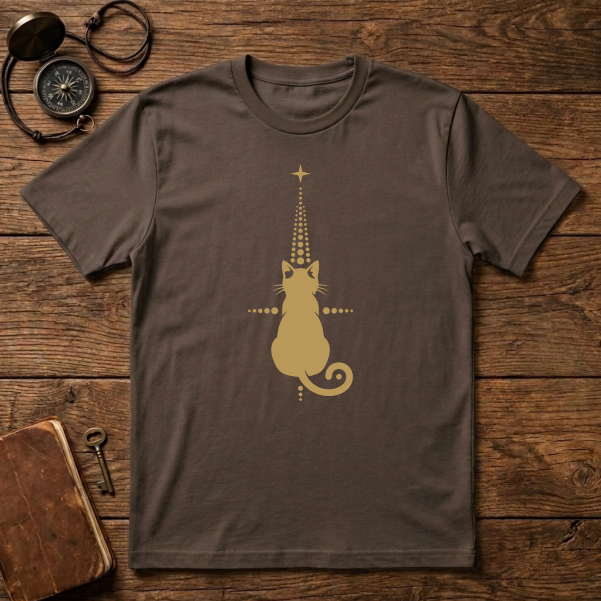 Cat walking north T-Shirt