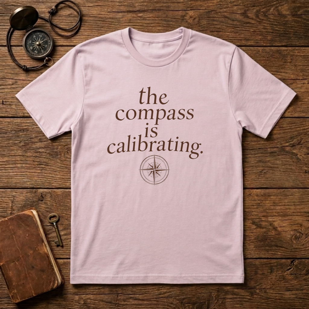 The Compass is Calibrating T-Shirt