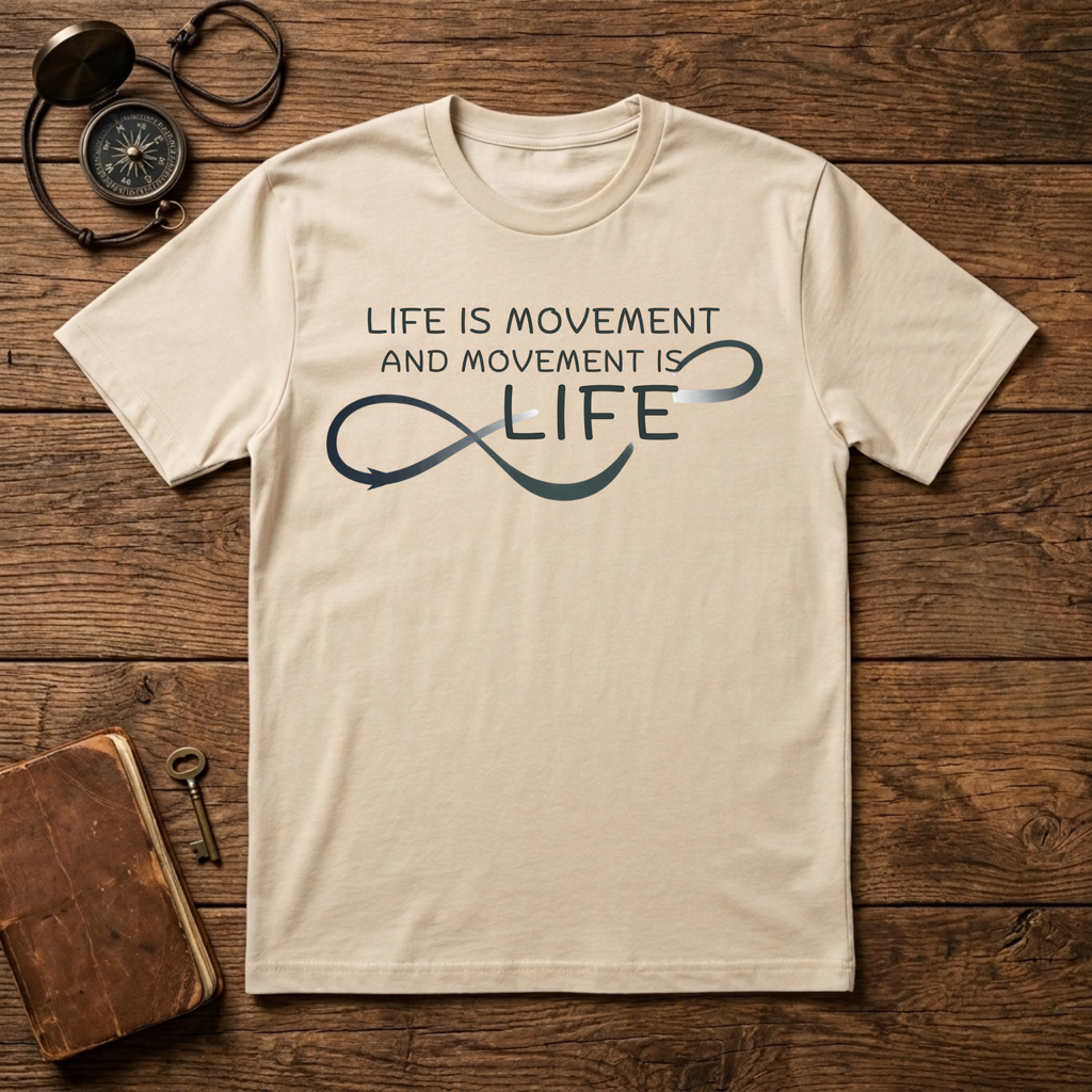 Life is movement T-Shirt