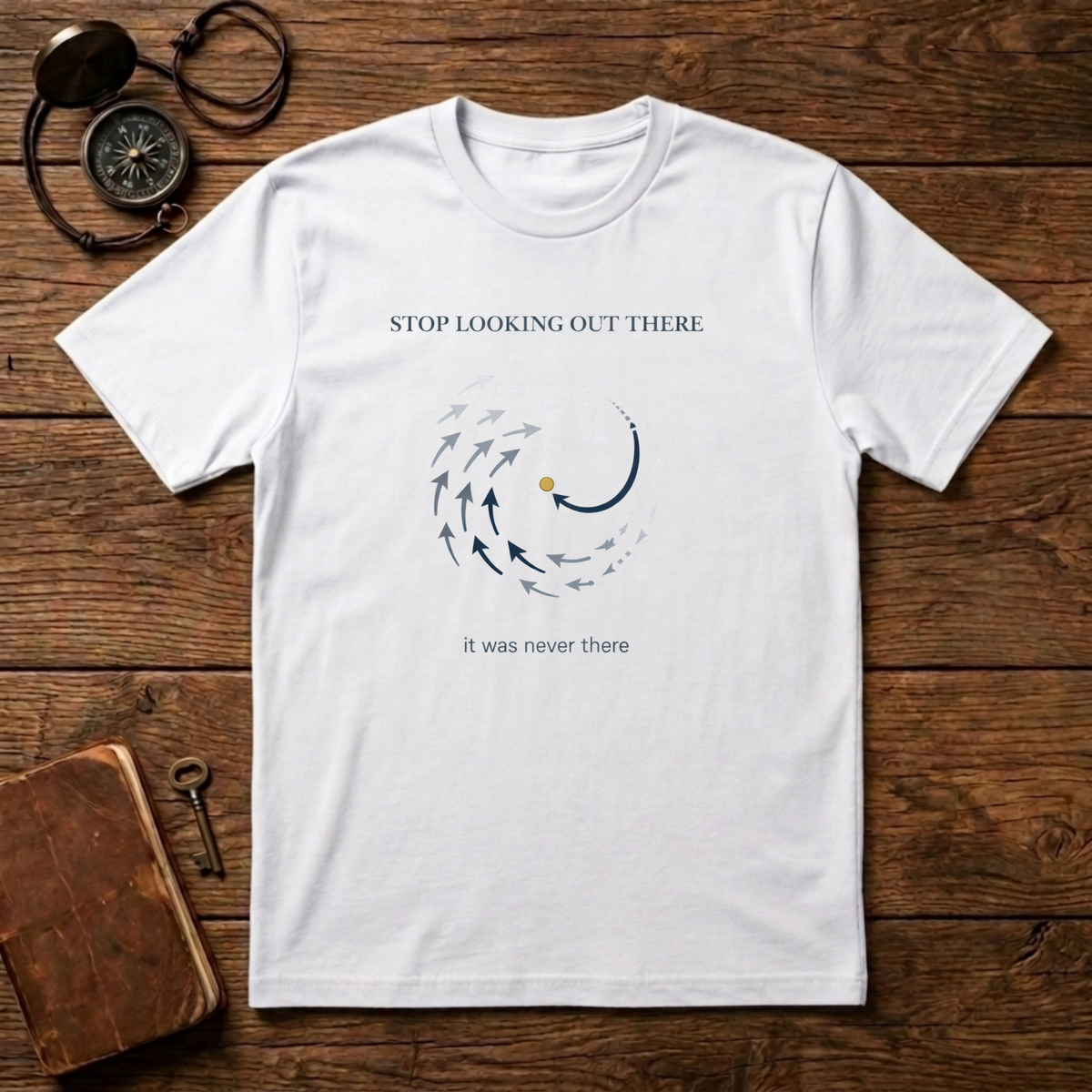 Stop looking out thereT-Shirt