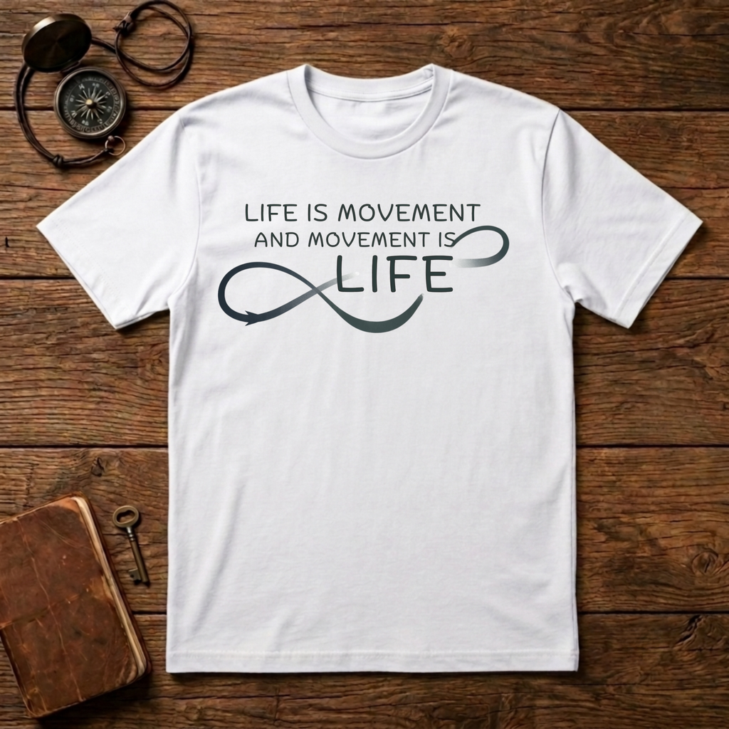 Life is movement T-Shirt